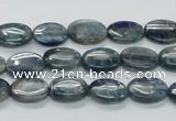 CKC205 15.5 inches 8*12mm oval natural kyanite beads wholesale