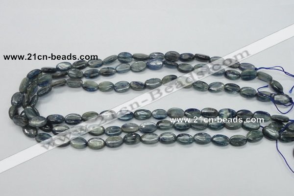 CKC205 15.5 inches 8*12mm oval natural kyanite beads wholesale