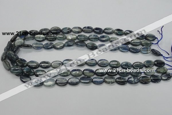 CKC206 15.5 inches 10*14mm oval natural kyanite beads wholesale