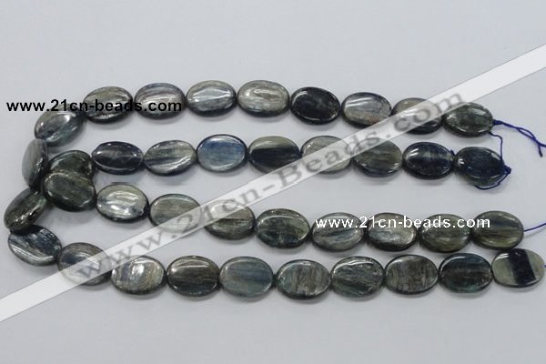 CKC208 15.5 inches 15*20mm oval natural kyanite beads wholesale