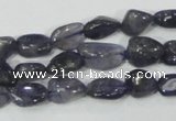 CKC218 15.5 inches 10*14mm nugget natural kyanite gemstone beads