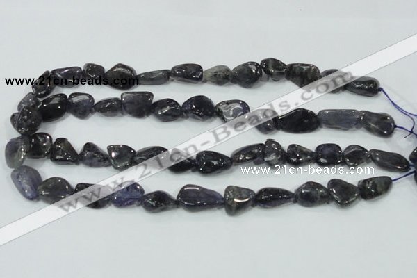 CKC219 15.5 inches 14*18mm nugget natural kyanite gemstone beads