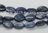 CKC220 15.5 inches 8*12mm oval natural kyanite beads wholesale