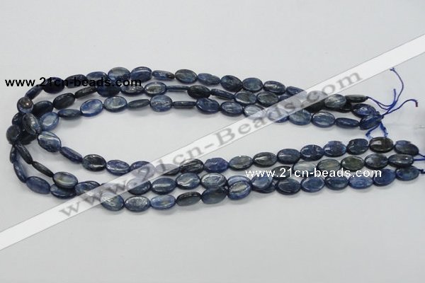 CKC220 15.5 inches 8*12mm oval natural kyanite beads wholesale