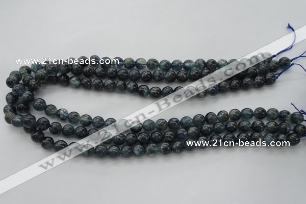 CKC222 15.5 inches 8mm round natural kyanite beads wholesale