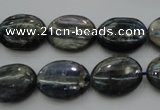 CKC228 15.5 inches 12*16mm oval natural kyanite beads wholesale