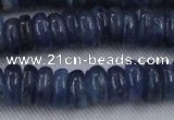 CKC503 15.5 inches 4*10mm rondelle natural Brazilian kyanite beads