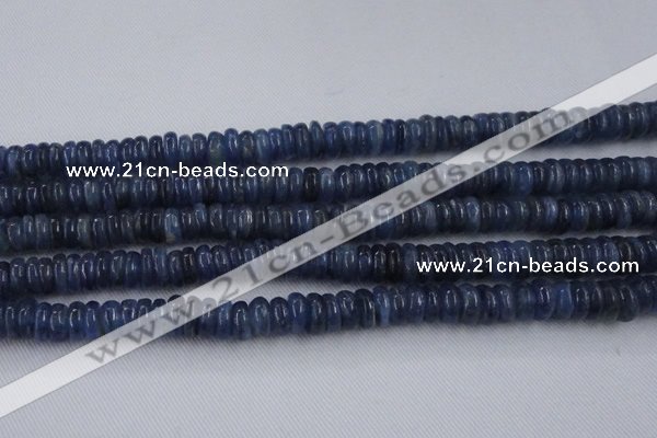 CKC503 15.5 inches 4*10mm rondelle natural Brazilian kyanite beads