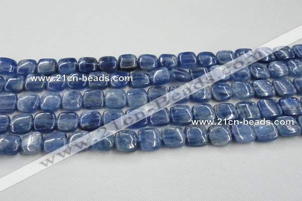 CKC522 15.5 inches 10mm square natural Brazilian kyanite beads