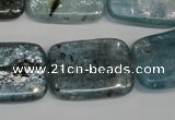 CKC53 15.5 inches 18*25mm rectangle natural kyanite beads wholesale