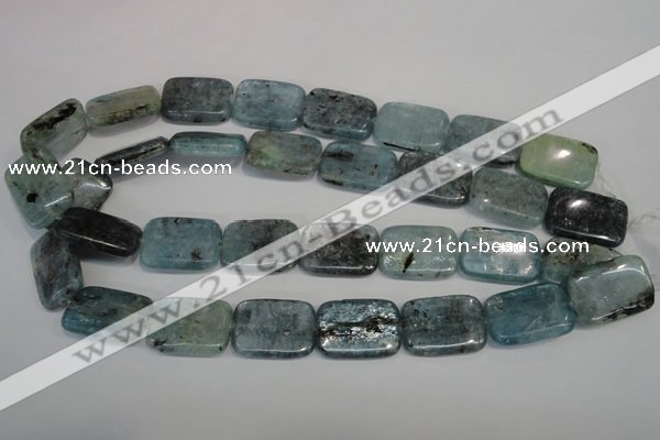 CKC53 15.5 inches 18*25mm rectangle natural kyanite beads wholesale