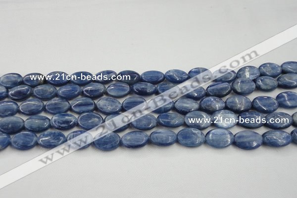 CKC532 15.5 inches 8*10mm oval natural Brazilian kyanite beads