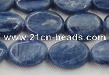 CKC533 15.5 inches 8*15mm oval natural Brazilian kyanite beads