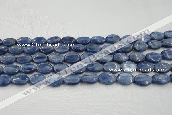 CKC533 15.5 inches 8*15mm oval natural Brazilian kyanite beads