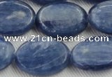 CKC537 15.5 inches 15*20mm oval natural Brazilian kyanite beads