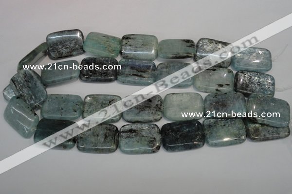 CKC54 15.5 inches 22*30mm rectangle natural kyanite beads wholesale