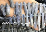 CKC549 Top drilled 10*16mm - 12*50mm sticks kyanite beads