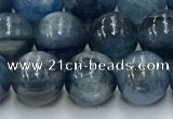 CKC771 15.5 inches 8mm round blue kyanite beads wholesale