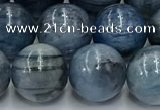 CKC772 15.5 inches 10mm round blue kyanite beads wholesale