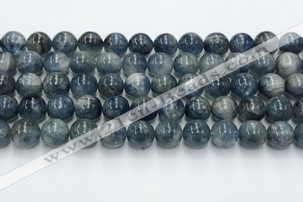 CKC776 15.5 inches 10mm round blue kyanite beads wholesale