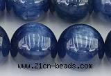 CKC808 15 inches 12mm round blue kyanite beads