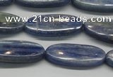 CKC93 15.5 inches 10*25mm oval natural kyanite gemstone beads