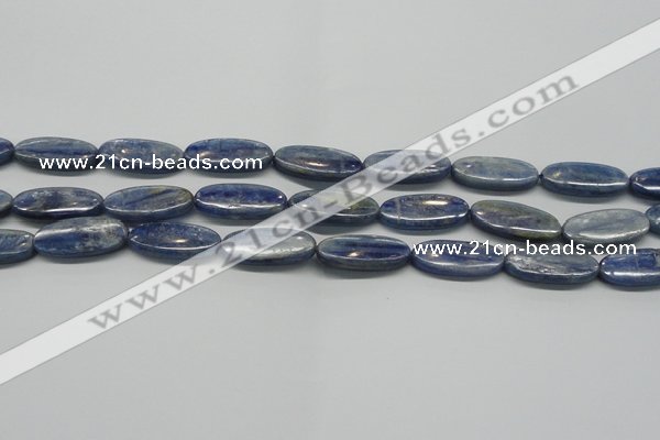 CKC93 15.5 inches 10*25mm oval natural kyanite gemstone beads