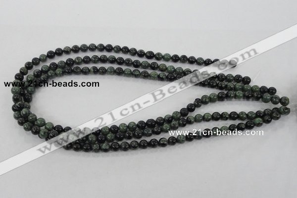 CKJ102 15.5 inches 6mm round kambaba jasper beads wholesale