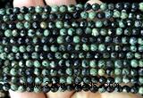 CKJ333 15 inches 4mm faceted round kambaba jasper beads wholesale