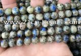 CKJ415 15.5 inches 8mm round k2 jasper beads wholesale