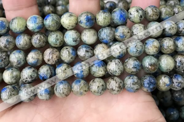 CKJ415 15.5 inches 8mm round k2 jasper beads wholesale