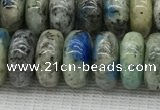 CKJ440 15.5 inches 5*10mm - 6*10mm rondelle natural k2 jasper beads