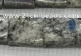 CKJ450 15.5 inches 10*11mm - 11*14mm rectangle natural k2 jasper beads