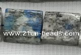 CKJ451 15.5 inches 12*14mm - 14*16mm rectangle natural k2 jasper beads