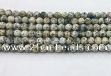 CKJ453 15.5 inches 6mm round natural k2 jasper beads wholesale