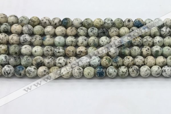 CKJ453 15.5 inches 6mm round natural k2 jasper beads wholesale