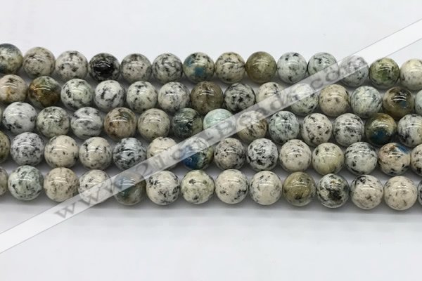 CKJ454 15.5 inches 8mm round natural k2 jasper beads wholesale