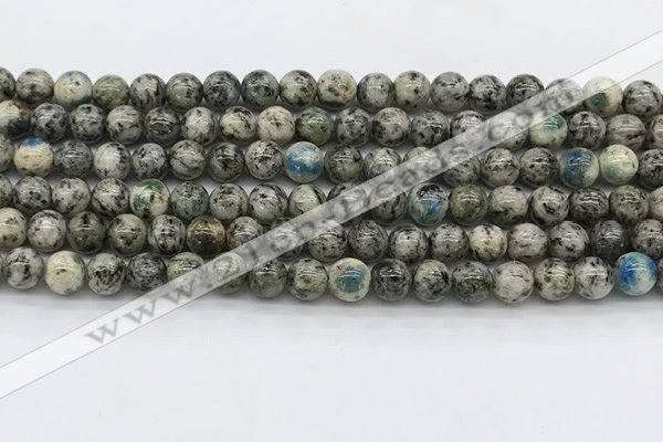 CKJ458 15.5 inches 6mm round natural k2 jasper beads wholesale