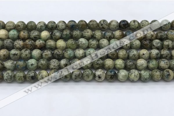 CKJ463 15.5 inches 6mm round natural k2 jasper beads wholesale