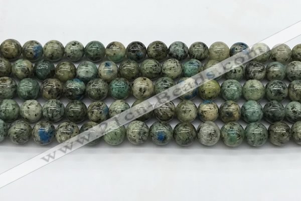 CKJ464 15.5 inches 8mm round natural k2 jasper beads wholesale