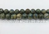 CKJ479 15.5 inches 16mm round natural k2 jasper beads wholesale