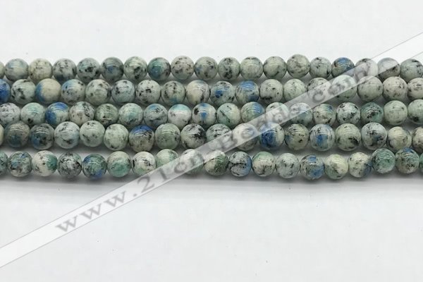 CKJ502 15.5 inches 6mm round natural k2 jasper gemstone beads