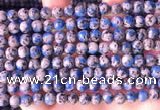 CKJ701 15.5 inches 6mm round imitation k2 jasper beads wholesale