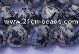 CKJ708 15.5 inches 10mm faceted nuggets imitation k2 jasper beads