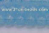 CKQ332 15.5 inches 12mm round dyed crackle quartz beads wholesale