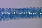 CKQ372 15.5 inches 8mm round dyed crackle quartz beads