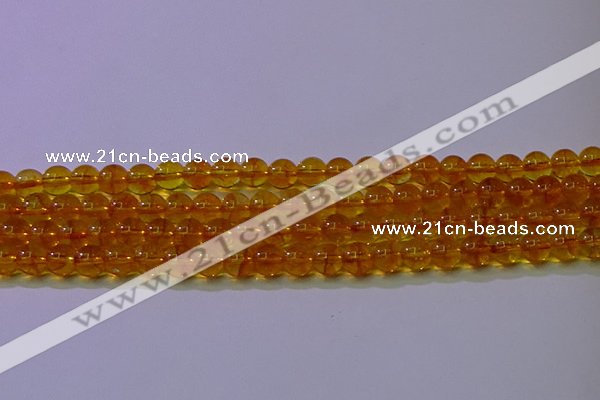 CKQ381 15.5 inches 6mm round dyed crackle quartz beads