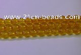 CKQ383 15.5 inches 10mm round dyed crackle quartz beads