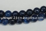 CKU101 15.5 inches 6mm round dyed kunzite beads wholesale