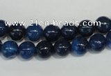 CKU102 15.5 inches 8mm round dyed kunzite beads wholesale